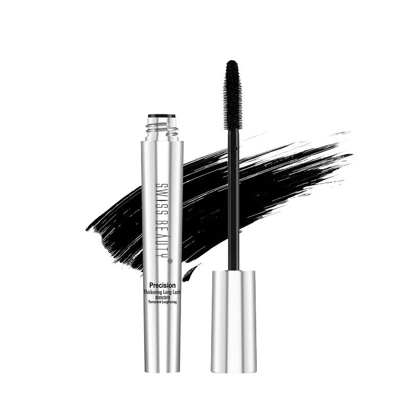Swiss Beauty Precision Thickening Long Lash Mascara - Black 10 ml