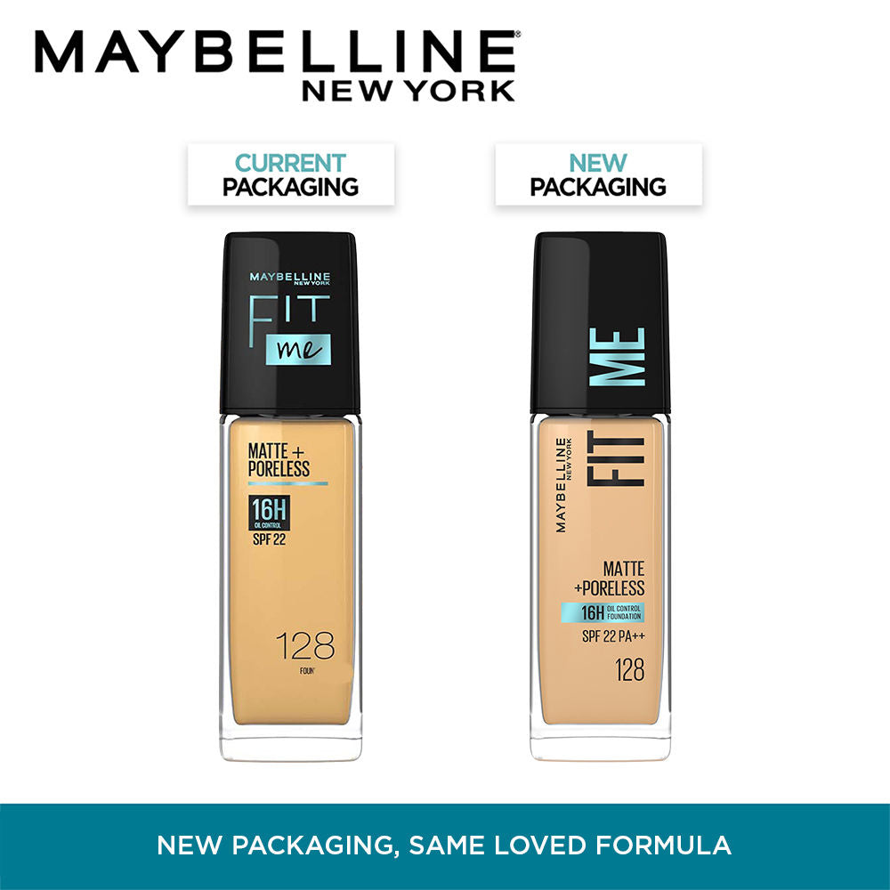 Maybelline New York Fit Me Matte + Poreless 16H Oil Control Foundation 30ml