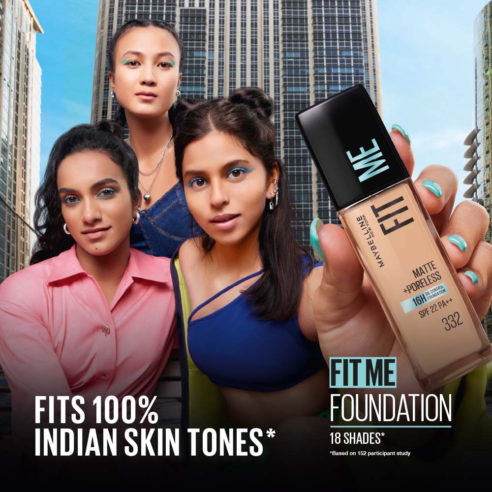 Maybelline New York Fit Me Matte + Poreless 16H Oil Control Foundation 30ml