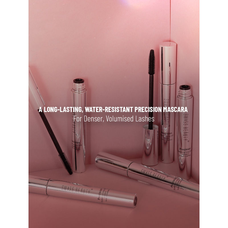 Swiss Beauty Precision Thickening Long Lash Mascara - Black 10 ml