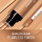 Swiss Beauty Liquid Concealer - 02 Sand Sable Full Coverage