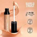 Swiss Beauty Liquid Concealer - 02 Sand Sable Full Coverage