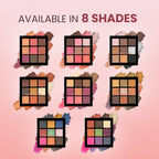 Swiss Beauty Ultimate 9 Pigmented Colors Eyeshadow Palette - Shade 02