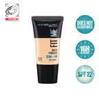 Maybelline New York Fit Me Matte + Poreless 16H Oil Control Foundation 18ml