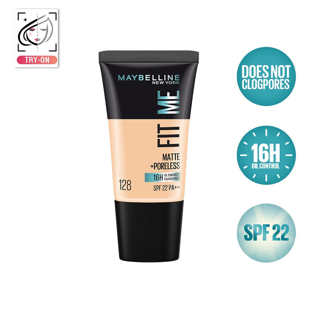 Maybelline New York Fit Me Matte + Poreless 16H Oil Control Foundation 18ml