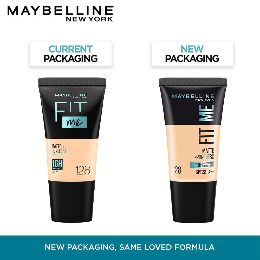 Maybelline New York Fit Me Matte + Poreless 16H Oil Control Foundation 18ml