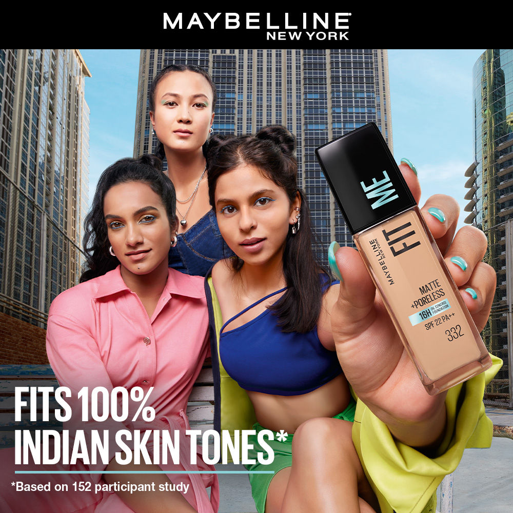 Maybelline New York Fit Me Matte + Poreless 16H Oil Control Foundation 18ml