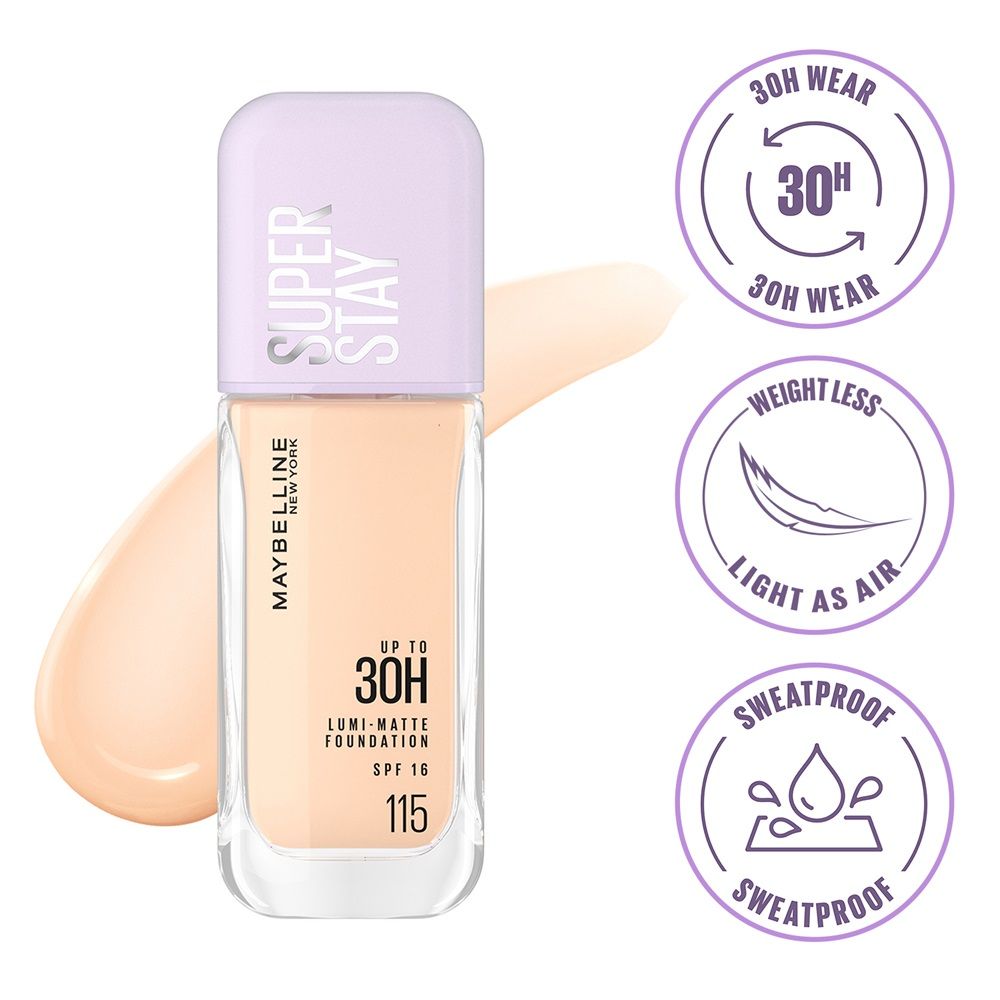 Maybelline New York Super Stay Lumi-Matte Liquid Foundation 35ml