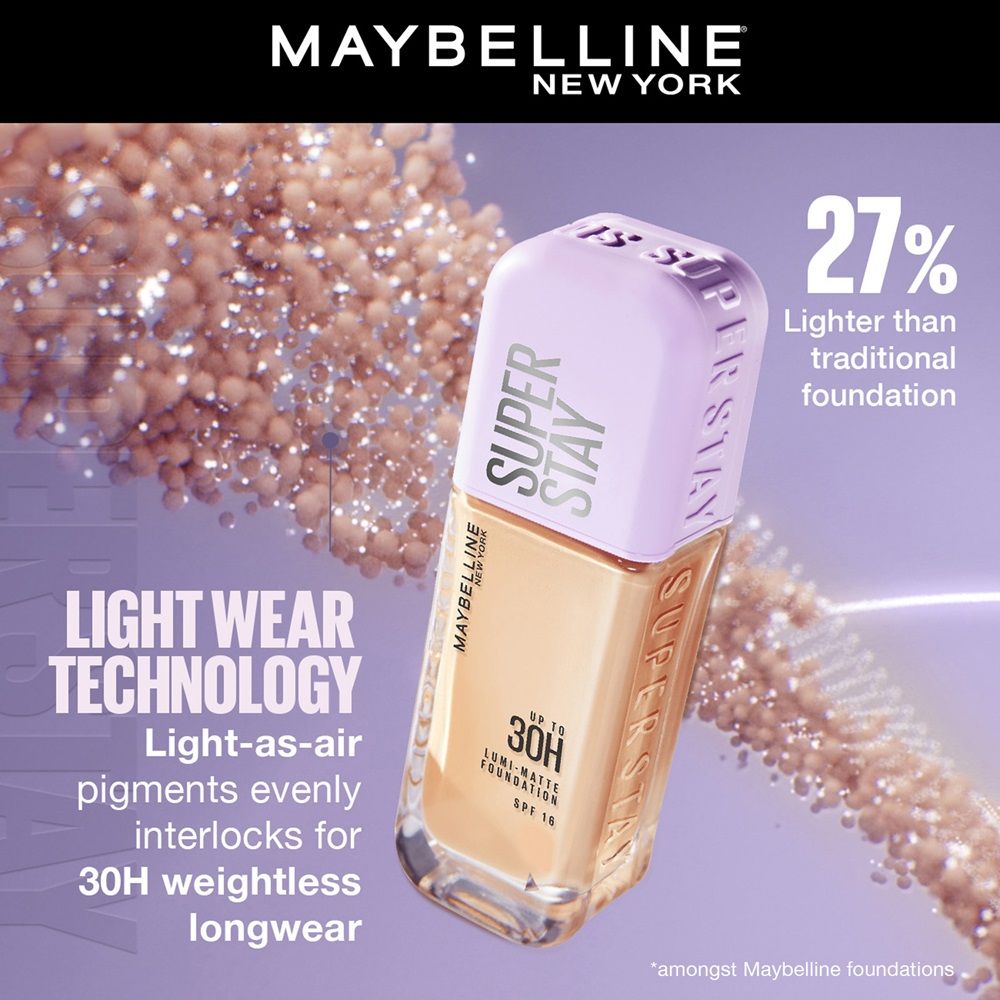 Maybelline New York Super Stay Lumi-Matte Liquid Foundation 35ml