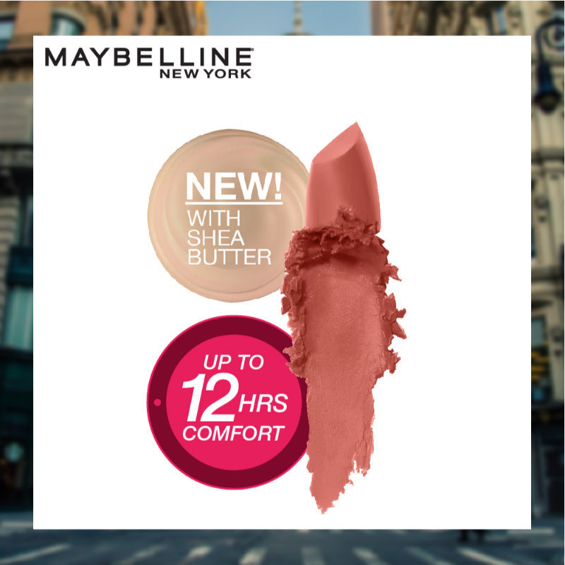 Maybelline New York Color Sensational Creamy Matte Lipstick 657 Nude Nuance 3.9g