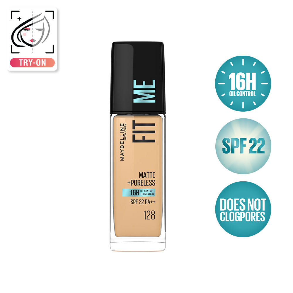 Maybelline New York Fit Me Matte + Poreless 16H Oil Control Foundation 30ml