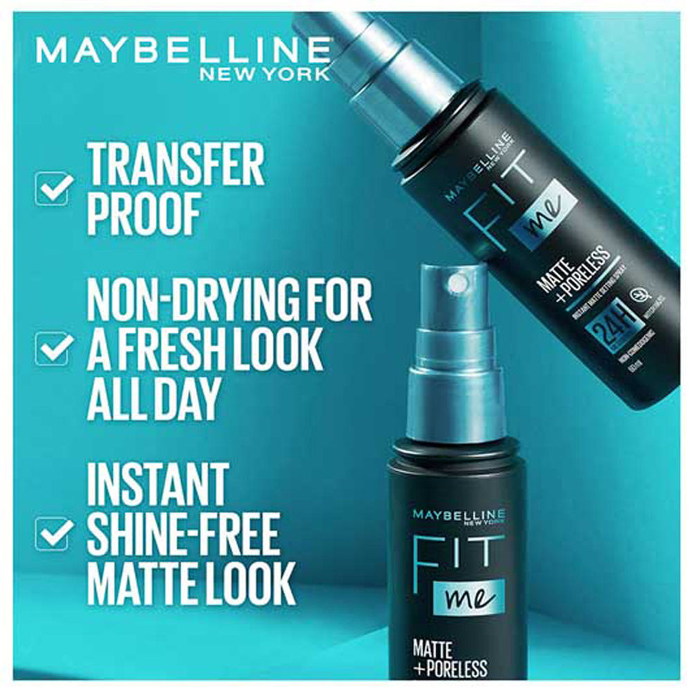 Maybelline New York Fit Me Matte + Poreless Setting Spray | 60ml