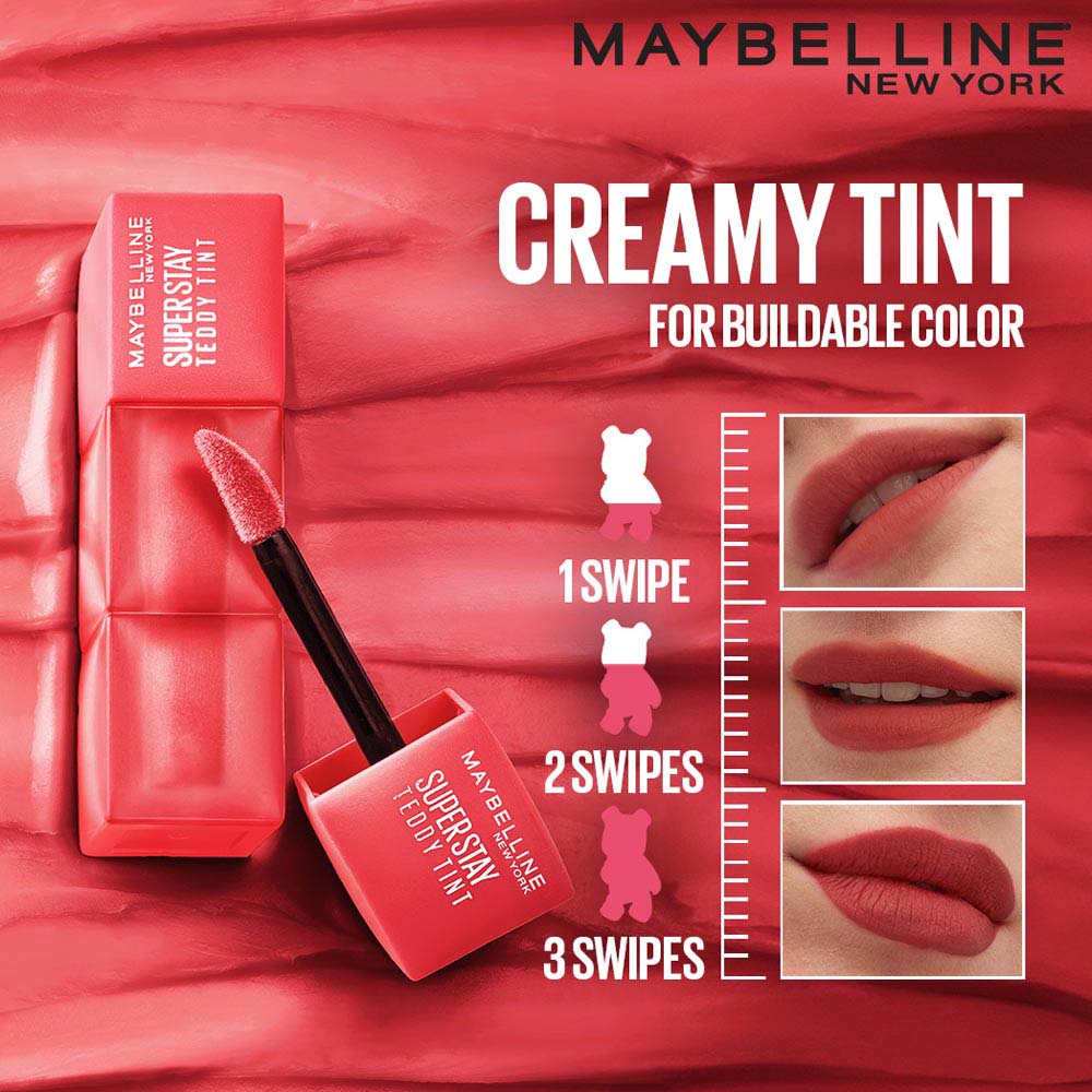 Maybelline New York Superstay Teddy Tint Lip & Cheek Color Knee High 5ml