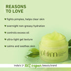 Plum Green Tea Night Gel Cream with Glycolic Acid 50ml