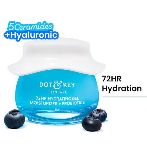 Dot & Key 72HR Hydrating Gel Face Moisturizer | 60ml