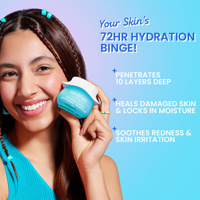 Dot & Key 72HR Hydrating Gel Face Moisturizer | 60ml