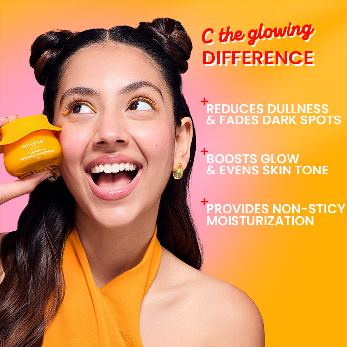 Dot & Key Vitamin C + E Super Bright Face Moisturizer | 60ml