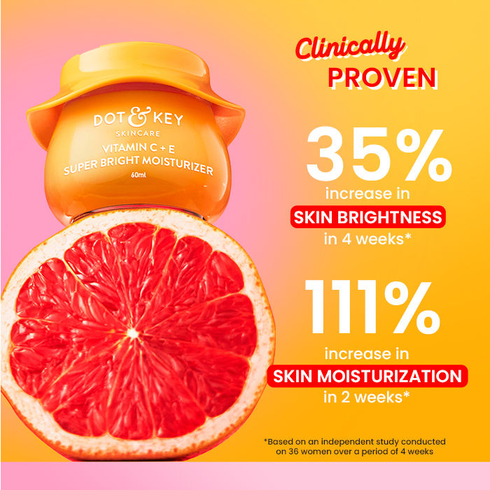 Dot & Key Vitamin C + E Super Bright Face Moisturizer | 60ml
