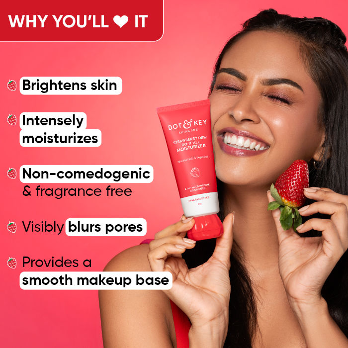 Dot & Key Strawberry Brightening Face Moisturizer 80gm