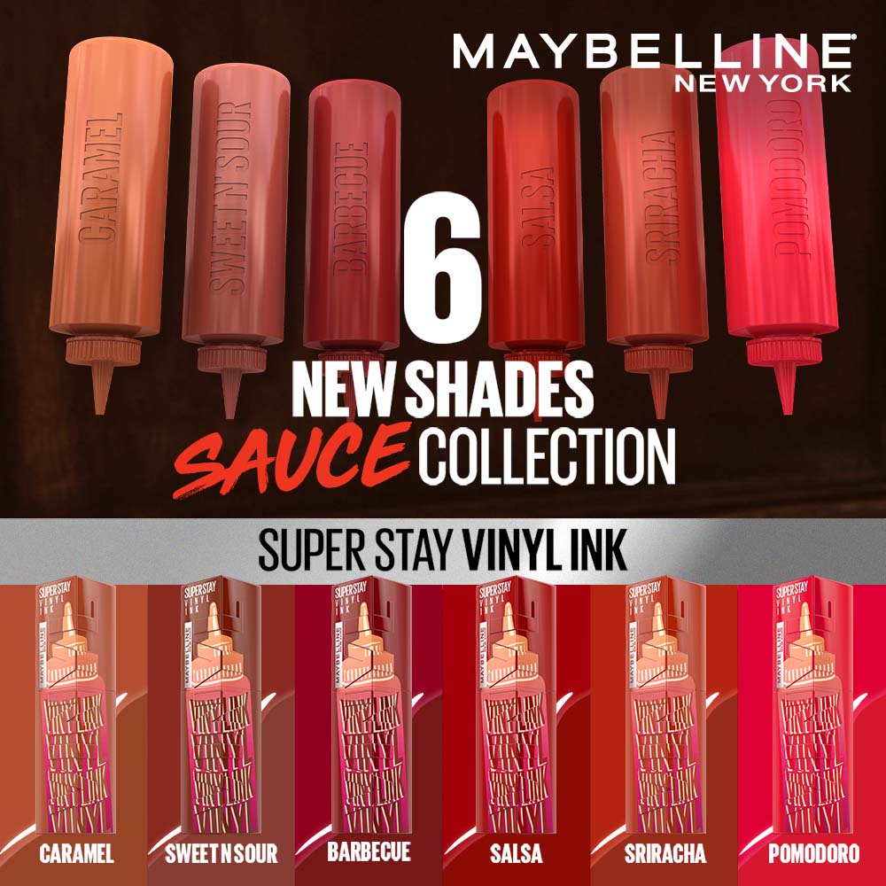 Maybelline New York Superstay Vinyl Ink Sauce Limited Edition - Sweet N Sour