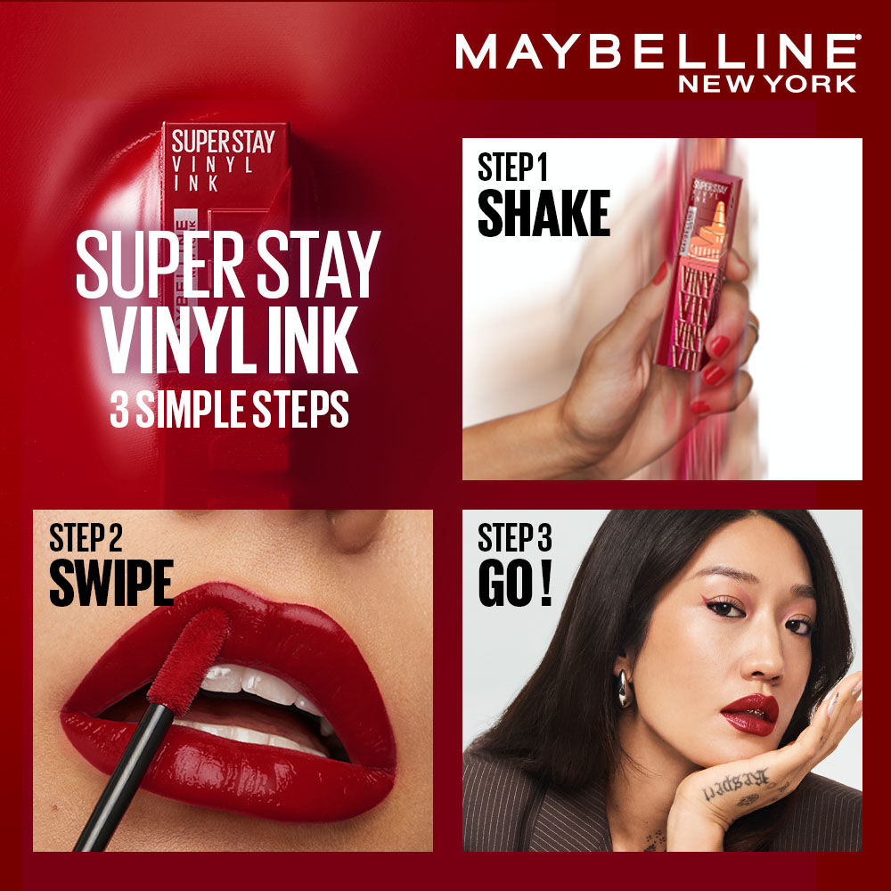 Maybelline New York Superstay Vinyl Ink Sauce Limited Edition - Sweet N Sour