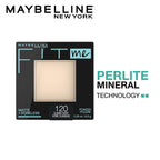 Maybelline New York Fit Me Matte + Poreless Pressed Powder 120 Classic Ivory 8.5 gm