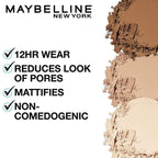 Maybelline New York Fit Me Matte + Poreless Pressed Powder 120 Classic Ivory 8.5 gm